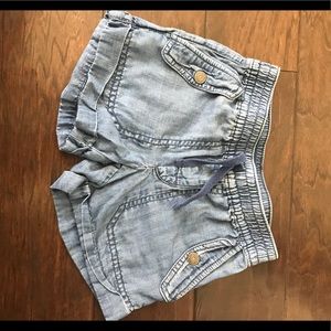 Like New GAP Girls Regular 6 Jean Shorts